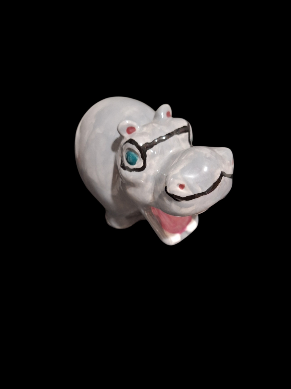Gray Hippo Decor